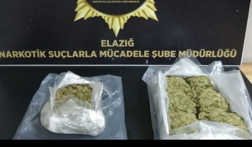 ELAZIĞ’DA 2 UYUŞTURUCU TACİRİ TUTUKLANDI 