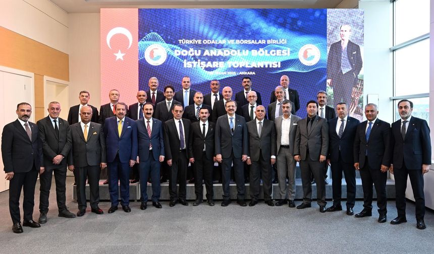 BAŞKAN DUMANDAĞ, DOĞU ANADOLU BÖLGESİ İSTİŞARE TOPLANTISI'NA KATILDI