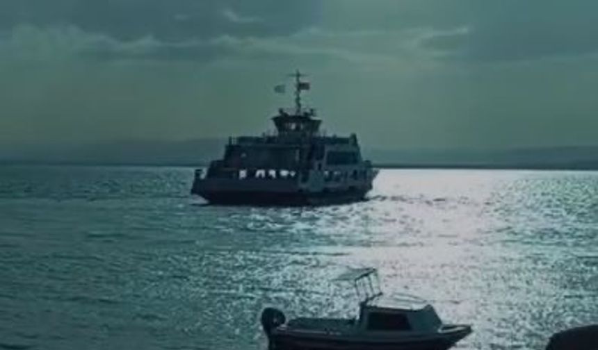 FERİBOTTA KORKU DOLU ANLAR