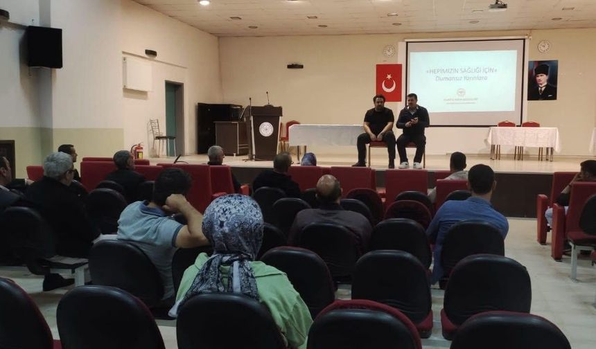 SİGARAYI BIRAKMA KAMPANYASI ÇALIŞMALARI