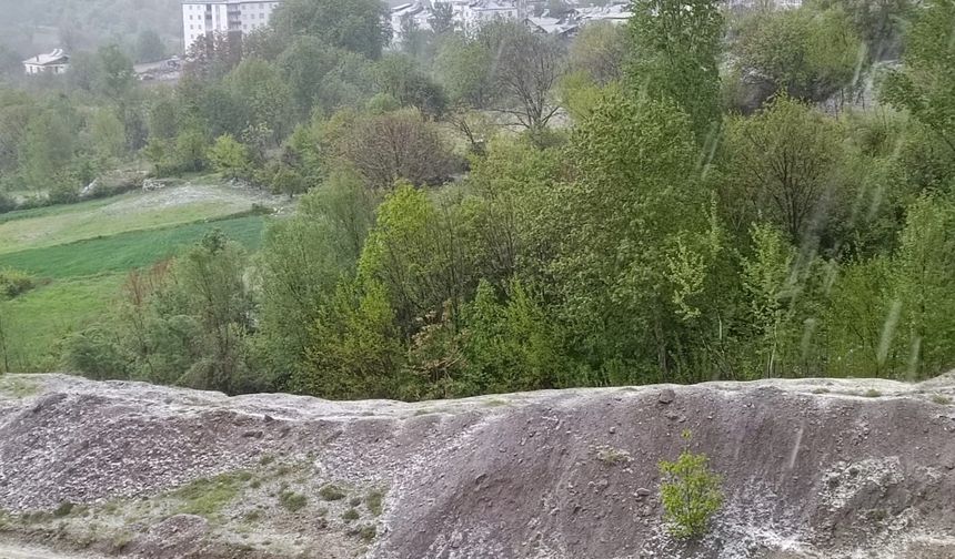 DOLU YAĞIŞI ETKİLİ OLDU