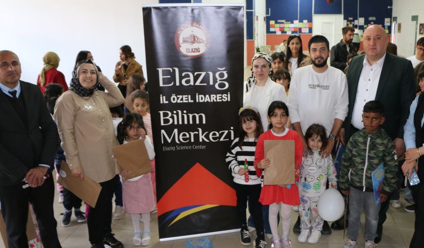 ELAZIĞ BİLİM MERKEZİ, TUNCELİ'DE ÖĞRENCİLERLE BULUŞTU