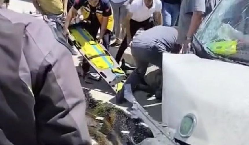 HAFİF TİCARİ ARAÇ DUVARA ÇARPTI: 1 ÖLÜ
