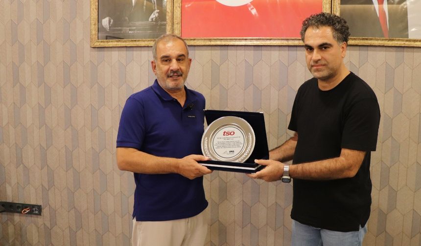 BAŞKAN ALAN’DAN İŞ İNSANI TETİK’E ZİYARET