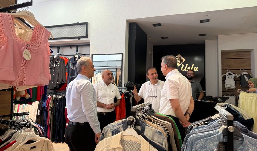 MİTAT ULAŞ ZİYARETLERİNE DEVAM EDİYOR