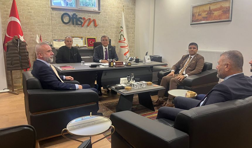 GENEL BAŞKAN VEKİLİ AYDAL’DAN MKYK ÜYESİ GÜL’E ZİYARET