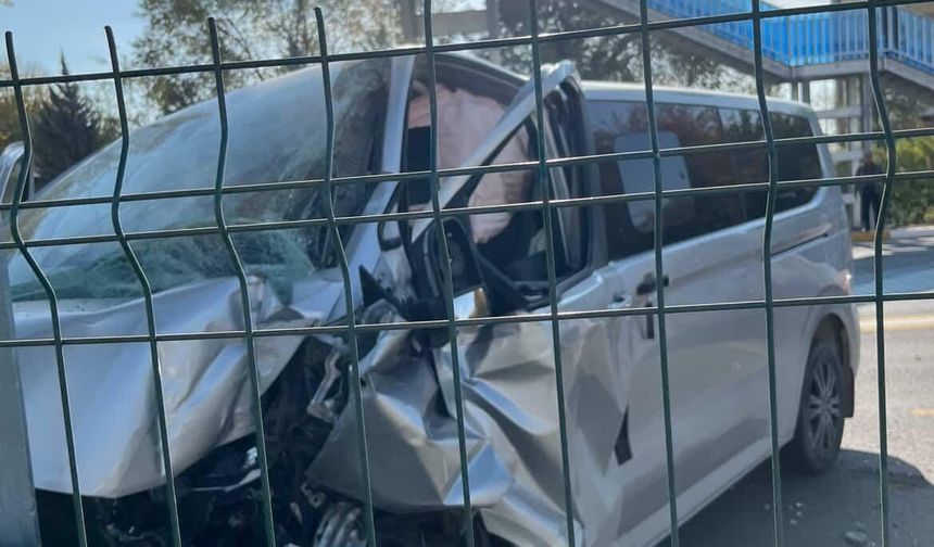 TRAFİK KAZASI: 1 YARALI