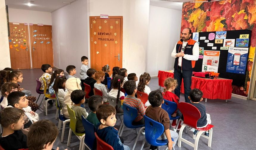 AFET FARKINDALIK EĞİTİMİ DÜZENLENDİ