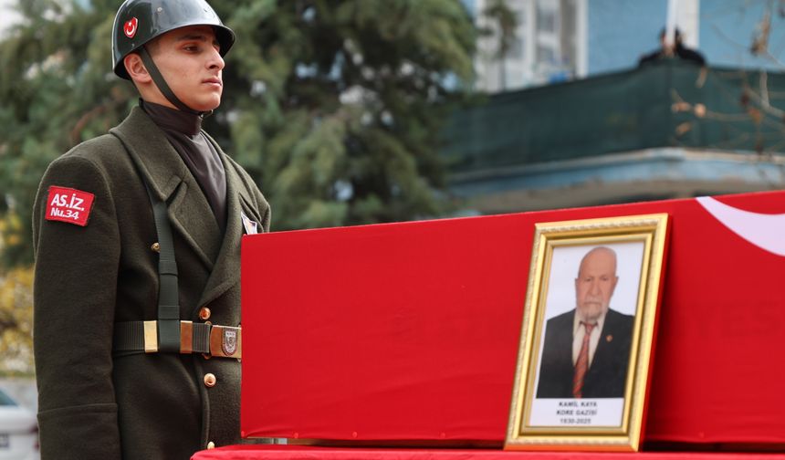 KORE GAZİSİ SON YOLCULUĞUNA UĞURLANDI