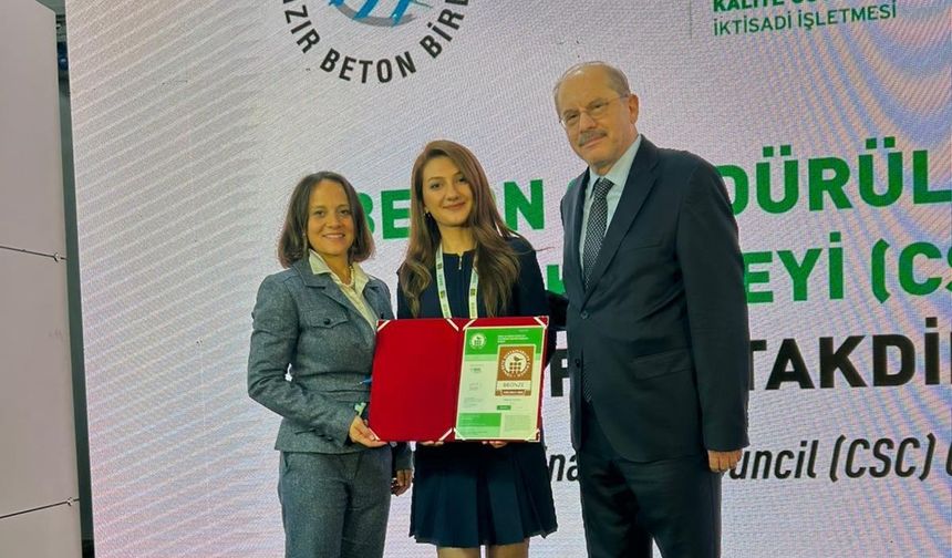 SEZA ÇİMENTO’NUN ÇEVRECİ YAKLAŞIMI ULUSLARARASI  ARENADA TESCİLLENDİ