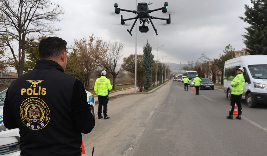 DRONLA TESPİT EDİLDİLER