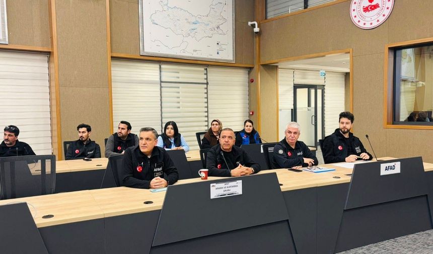 ÇIĞ RİSKİNE YÖNELİK DEĞERLENDİRME TOPLANTISI