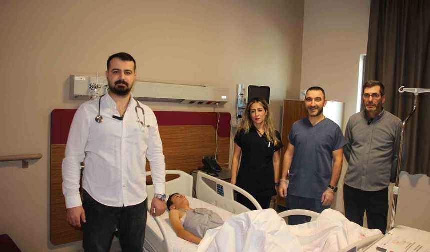 14 YAŞINDAKİ ÇOCUK SAĞLIĞINA KAVUŞTU