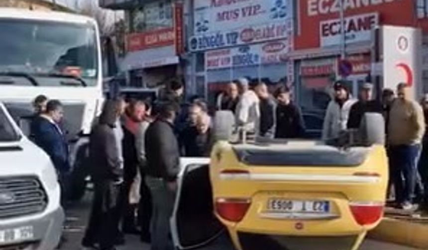 TRAFİK KAZASI: 1 YARALI