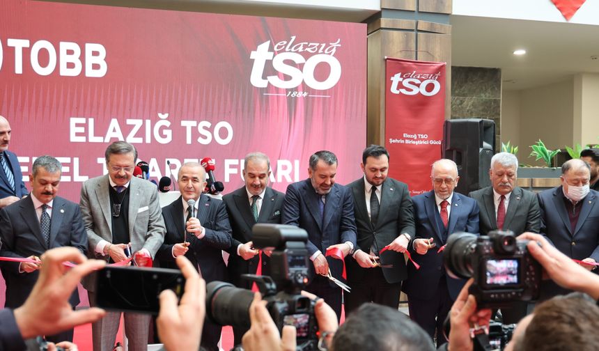 ELAZIĞ TSO GENEL TİCARET FUARI KAPILARINI AÇTI