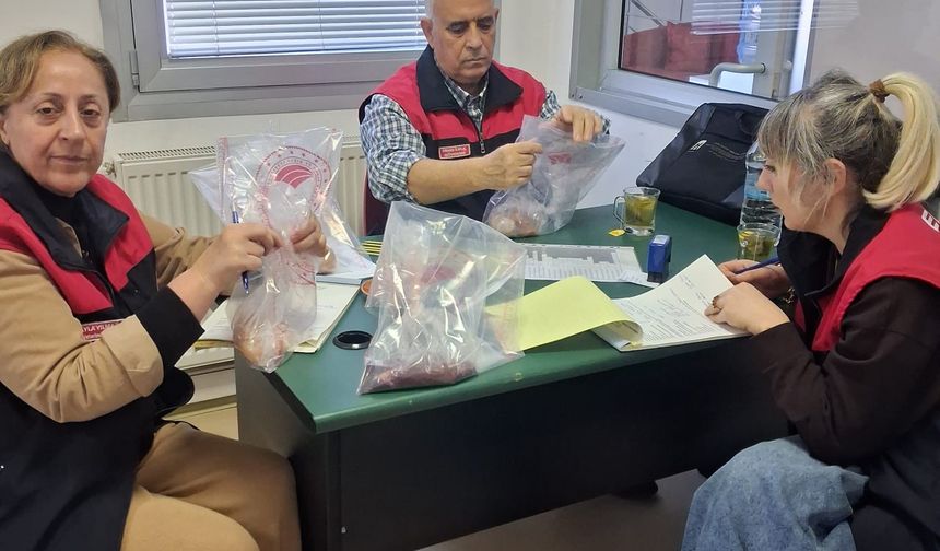 UKİP ÇERÇEVESİNDE NUMUNE ALIMI BAŞLADI