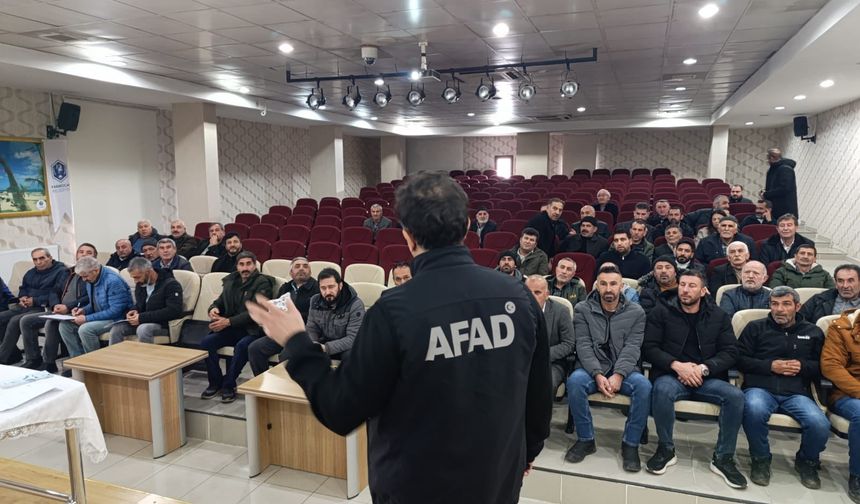 ÇIĞ EĞİTİMLERİ SÜRÜYOR