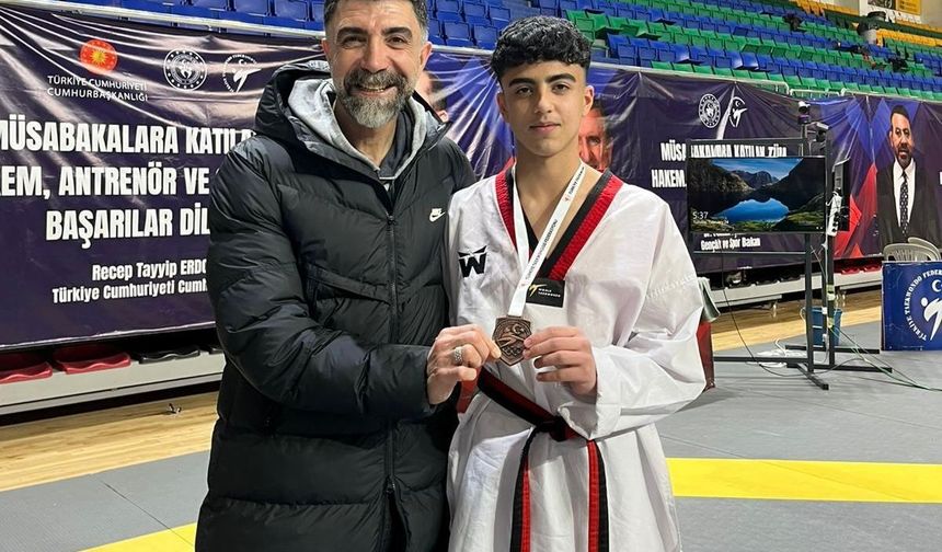 TAEKWONDODA TÜRKİYE 3'ÜNCÜSÜ