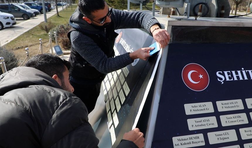 ŞEHİTLER ANITI RESTORE EDİLDİ