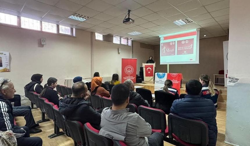 BASKİL'DE KADINA YÖNELİK ŞİDDETLE MÜCADELE EĞİTİMİ