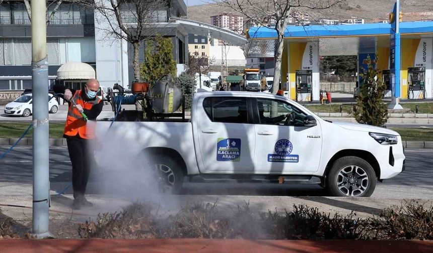 İLAÇLAMA ÇALIŞMALARI BAŞLADI