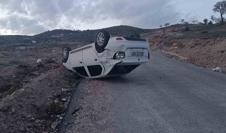 ARACI BIRAKARAK KAÇTI