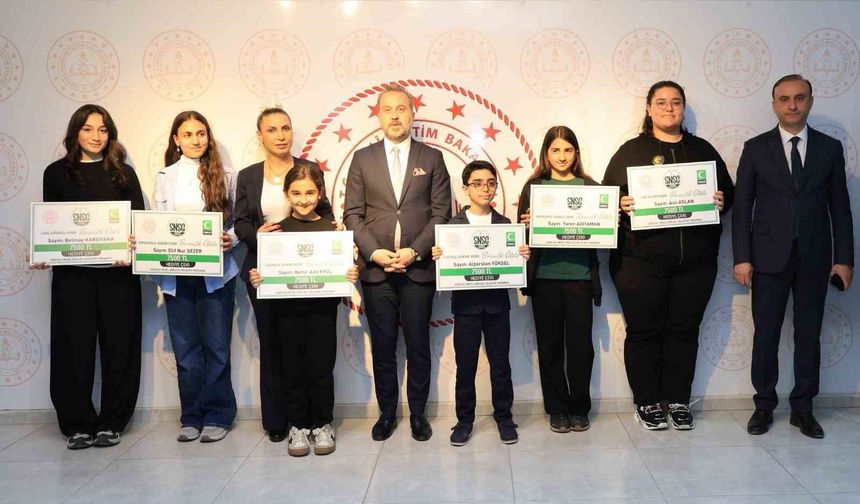 BAĞIMLILIK TEMALI YARIŞMADA ÖDÜLLER VERİLDİ