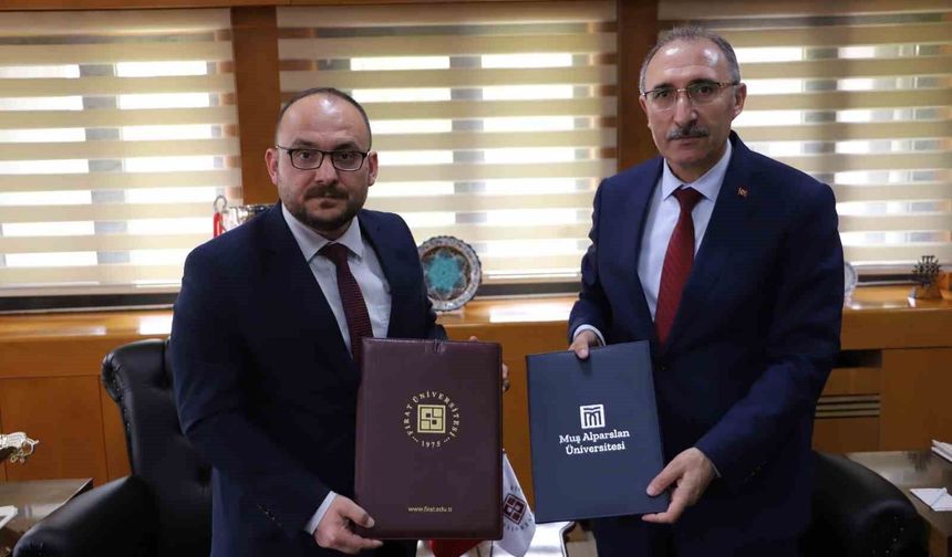 FIRAT ÜNİVERSİTESİ İLE MUŞ ALPARSLAN ÜNİVERSİTESİ ARASINDA PROTOKOL