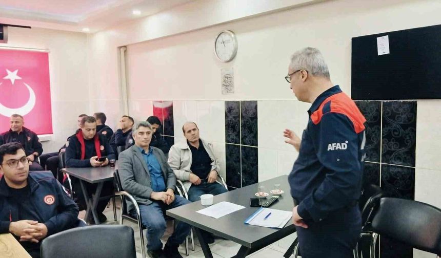 KBRN TEHDİTLERİNE KARŞI İTFAİYE PERSONELİNE EĞİTİM