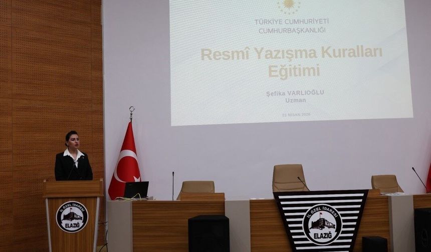RESMİ YAZIŞMALARDA UYGULANACAK USUL VE ESASLAR HAKKINDA EĞİTİM
