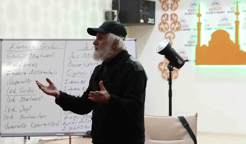 SİNEMA ATÖLYESİNDE EĞİTİMLER DEVAM EDİYOR