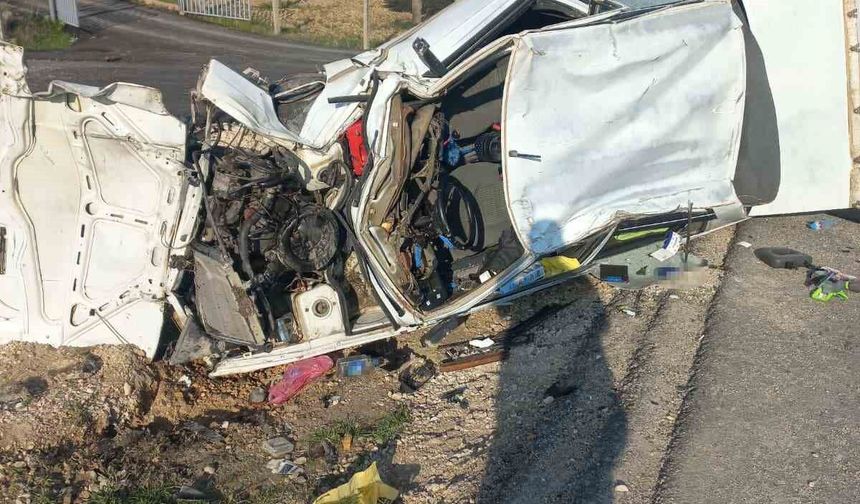 TRAFİK KAZASINDA 1 KİŞİ YARALANDI