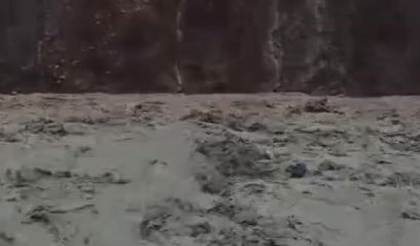 YAĞIŞ SONRASINDA SEL