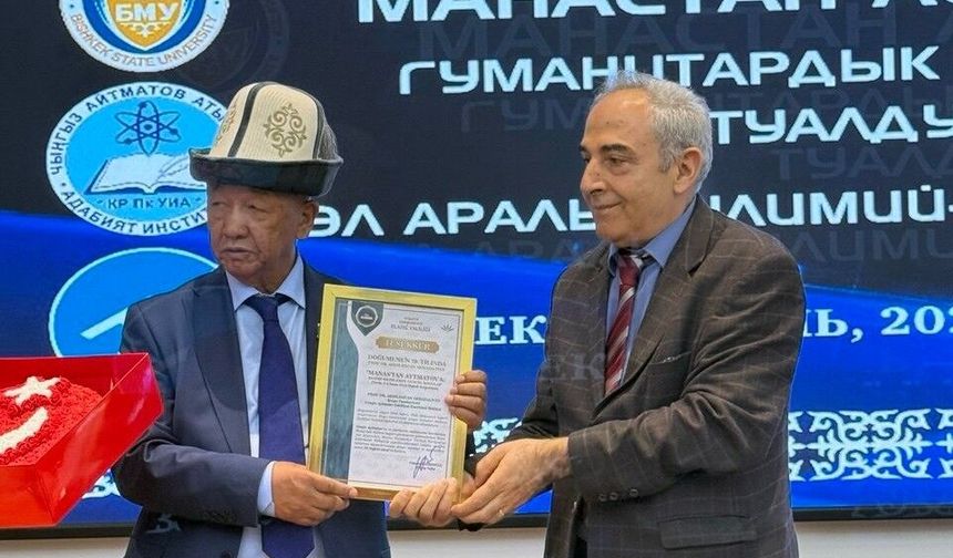 AKMATALİYEV 70 YAŞINDA ULUSLARARASI KONGRE İLE ONURLANDIRILDI