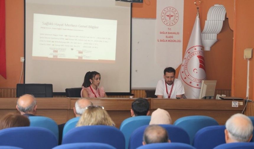 SAĞLIKLI HAYAT MERKEZİNİN HİZMETLERİ ANLATILDI