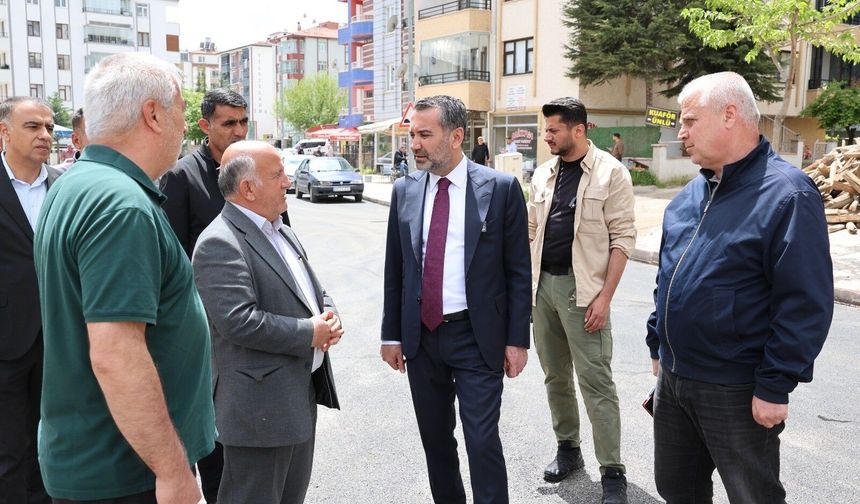 BAŞKAN ŞERİFOĞULLARI ÇALIŞMALARI DENETLEDİ