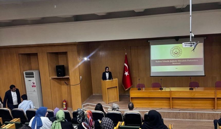 KADINA YÖNELİK ŞİDDETLE MÜCADELE EĞİTİMİ