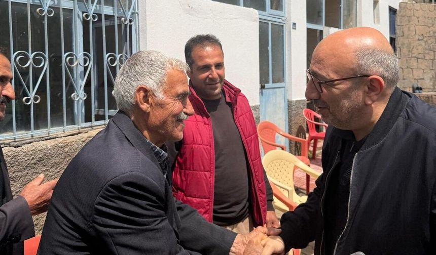 MİLLETVEKİLİ EJDER AÇIKKAPI PALU VE KÖYLERİNE ÇIKARMA YAPTI