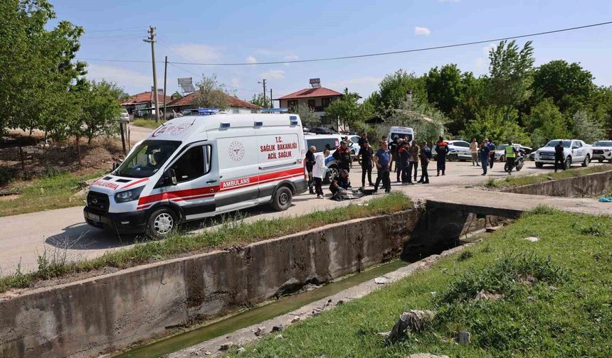SULAMA KANALINDA ÖLÜ BULUNDU