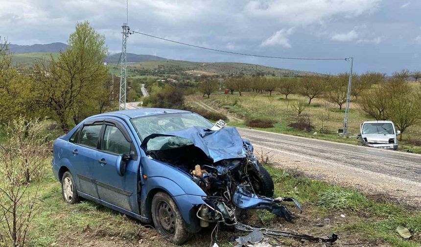 TRAFİK KAZASINDA YARALANAN ŞAHIS HAYATINI KAYBETTİ