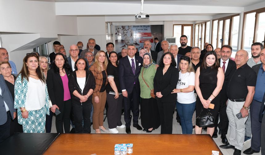 GÜRSEL EROL ELAZIĞ İL ÖRGÜTÜ İLE BİR ARAYA GELDİ