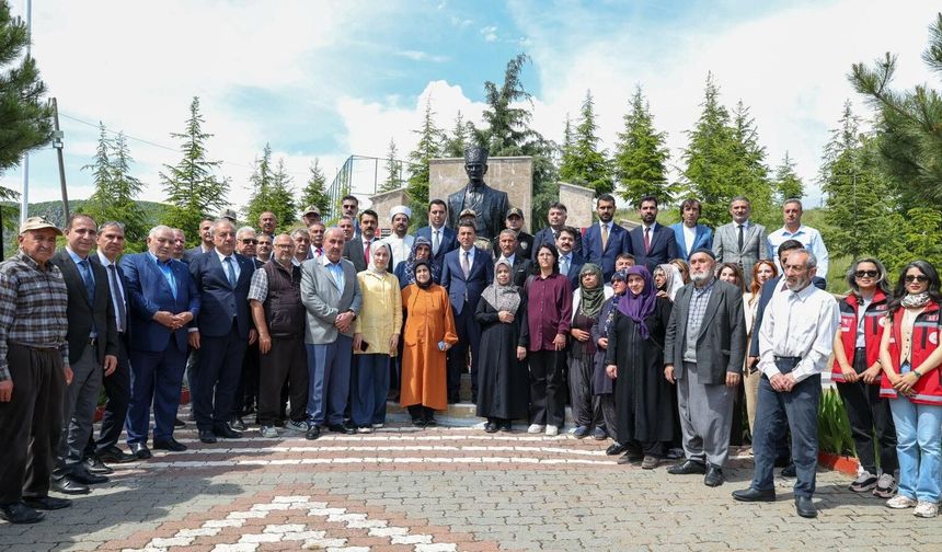 SAĞMAN ŞEHİTLERİ DUALARLA ANILDI