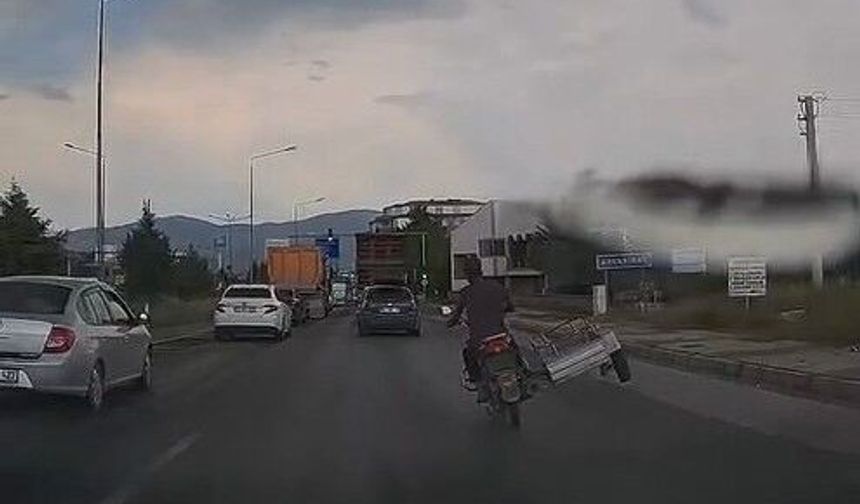 MOTOSİKLET SÜRÜCÜSÜNÜN TEHLİKELİ YOLCULUĞU