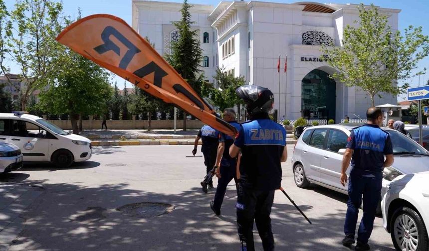 ELAZIĞ ZABITASINDAN KALDIRIM DENETİMİ