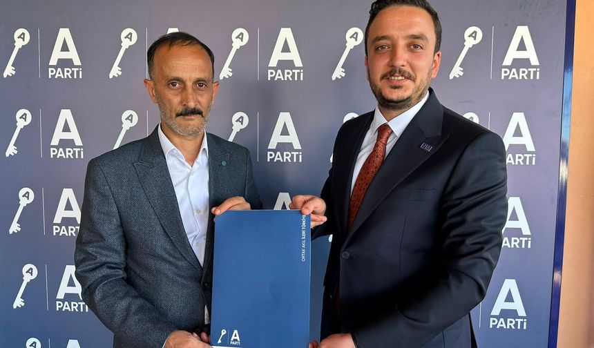ANAHTAR PARTİ SİVRİCE İLÇE BAŞKANLIĞI GÖREVİNE ATAMA YAPILDI