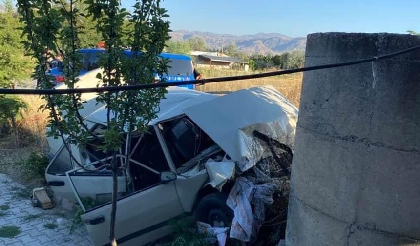 OTOMOBİL HURDAYA DÖNDÜ
