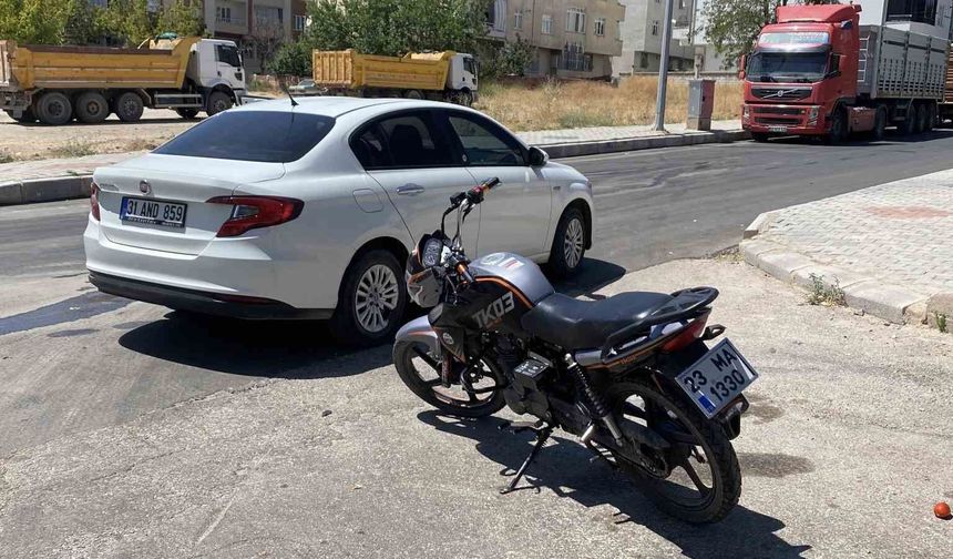 TRAFİK KAZASINDA 1 VATANDAŞ YARALANDI