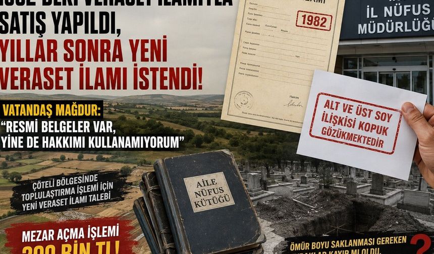 DEVLETİN VERDİĞİ BELGE DEVLETE YETMEDİ