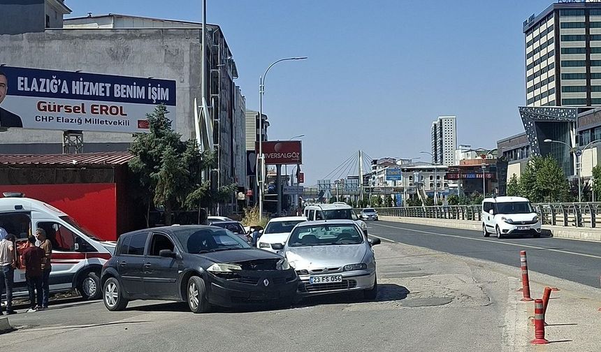 TRAFİK KAZASINDA 1 KİŞİ YARALANDI