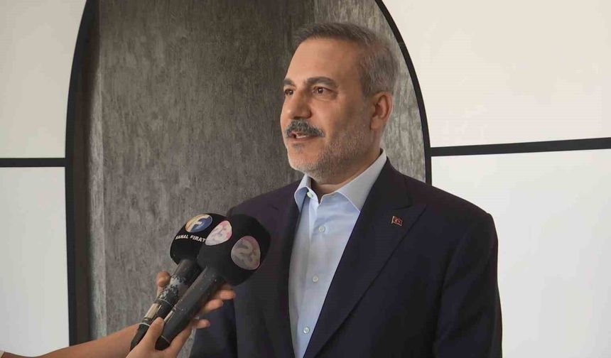 DIŞİŞLERİ BAKANI FİDAN ELAZIĞDA